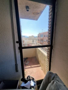 balcon con vistas