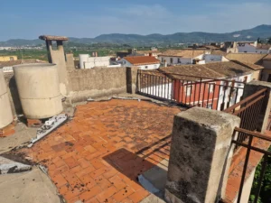 terraza con vistas